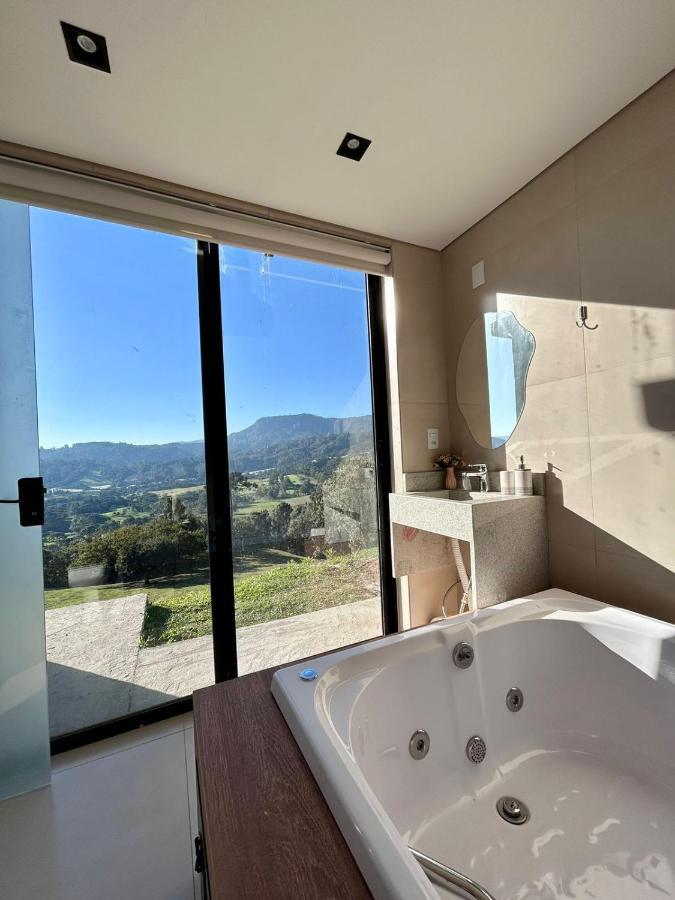 Casa Por Do Sol Com Banheira De Hidromassagem Urubici Exterior foto