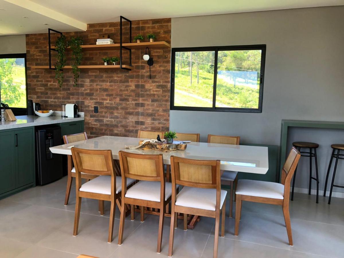 Casa Por Do Sol Com Banheira De Hidromassagem Urubici Exterior foto